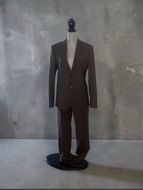 Simons Brown Two-Piece Men's Suit - Tailored Blazer & Trousers